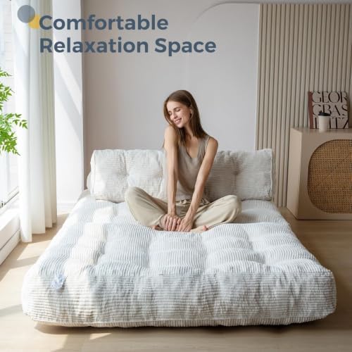 MAXYOYO Folding Sofa Bed, Convertible Chair Bed with Pillow - Image 4