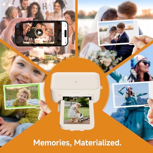 HPRT CP4100 4x6 Portable Photo Printer with 108 Sheets+2 Ribbons, Wi-Fi - Image 6