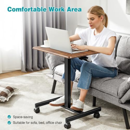 DUMOS Mobile Small Standing Desk, Laptop Desk, Home Office - Image 6