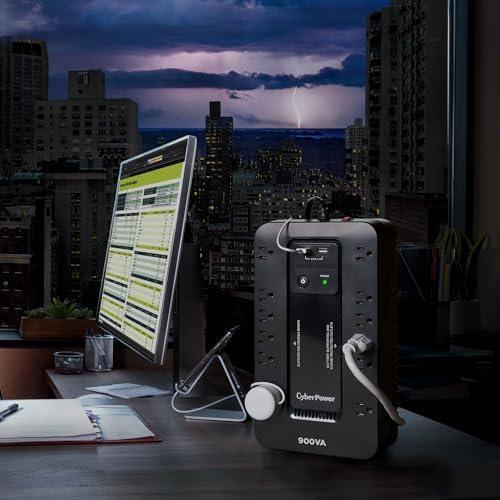 CyberPower ST900U Standby UPS Battery Backup and Surge Protector - Image 5