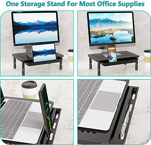 WALI Computer Monitor Stand with Storage - Image 4