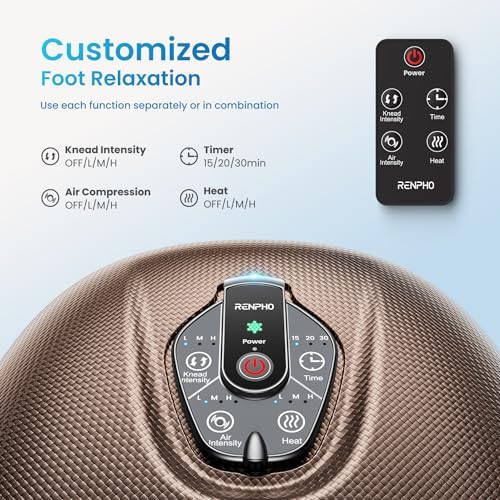 RENPHO Foot Massager with Heat, Birthday Gifts for Women, FSA Eligible HSA - Image 2
