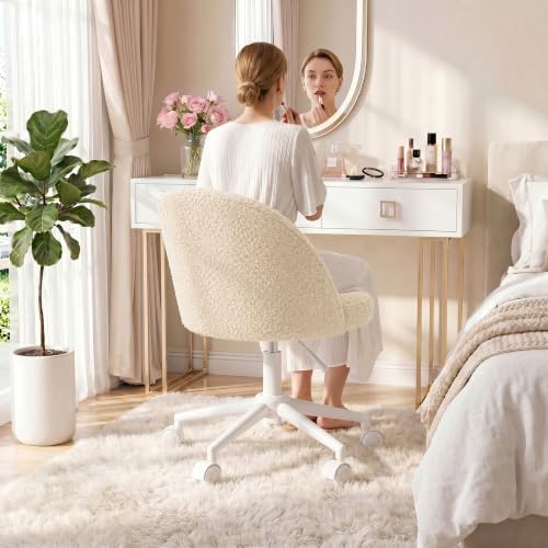 EnHomee Vanity Chair with 13" Back Lumbar Support & 20" Wide Seat - Image 3