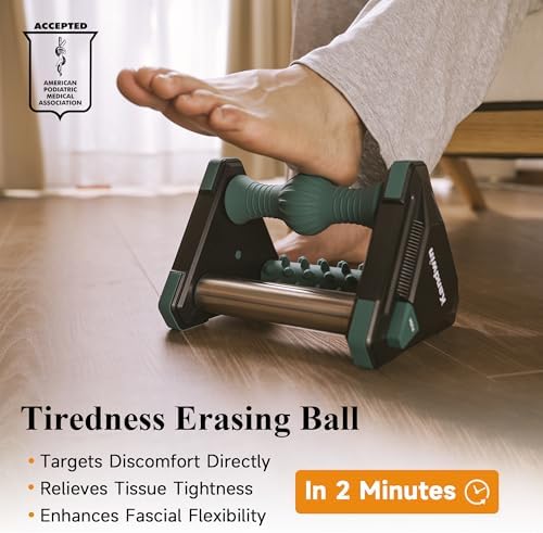 Icing Plantar Fasciitis Relief Foot Roller Massager, Green - Image 3