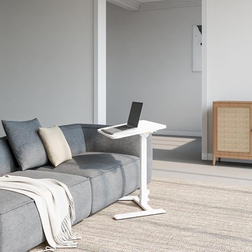 alawooder 25" Mobile Folding Desk: Pneumatic Sit-Stand, No Assembly - Image 5