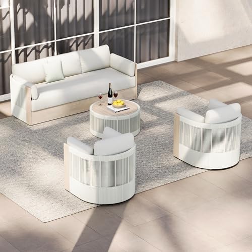 CHITA Outdoor Furniture Set 4 Piece, 5-Seats Patio Conversation Set by Unknown