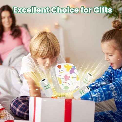 Mini Sticker Printer, AHM2 Sticker Maker Machine for Kids 2PCS - Image 7