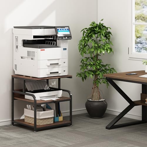 Fannova Extra Large 3D Printer Stand Table with Adjustable Storage Shelf - Image 7