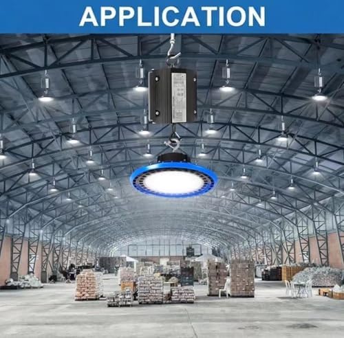 E2 LIGHTING LED Emergency Backup Driver, Dimmable UFO High Bay Lights, 40W - Image 6