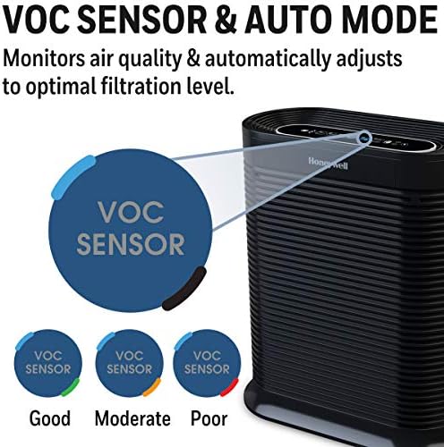 Honeywell Bluetooth Smart True HEPA Air Purifier for Large Room, 310 sq ft - Image 3