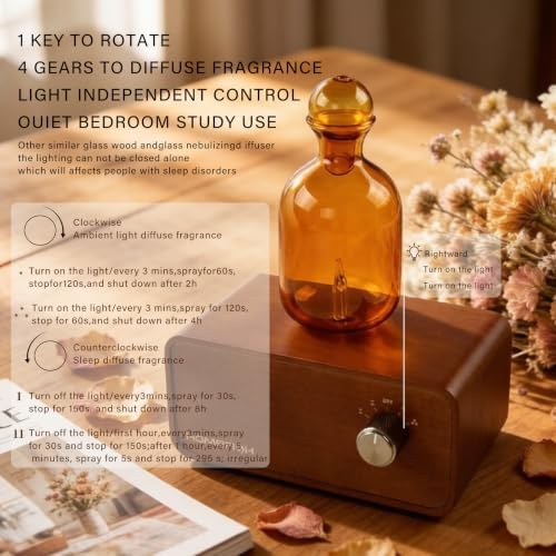 Waterless Essential Oil Diffuser Cordless Aroma Diffuser - Image 7