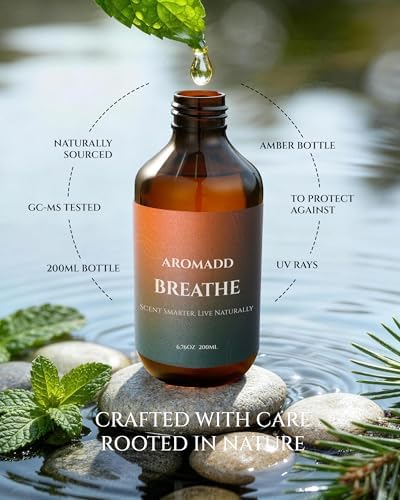Aromadd Breathe Diffuser Oil Refill, Cool Mint & Eucalyptus, 6.76 Fl Oz - Image 4