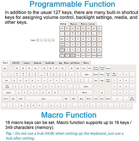 Koolertron One Handed Programmable Gaming Keyboard,for Windows PC Gamer - Image 6