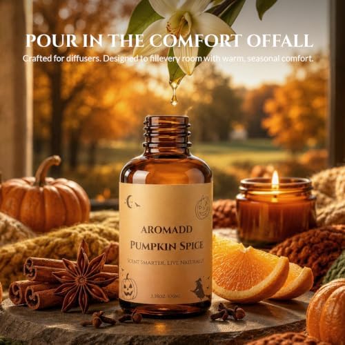 Aromadd Pumpkin Spice Diffuser Oil Inspired by Halloween Festival, 100 mL - Image 3