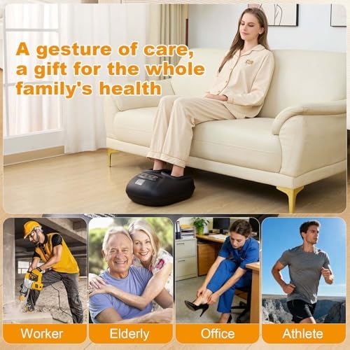 LINGTENG Shiatsu Foot Massager with Heat and Compression - Image 4