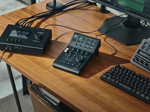 Yamaha CC1 USB Controller for Elgato Stream Deck system and DAWs, 12 Assignmable LCD Keys, Motorized Fader, AI knob, Full transport Section, Foot Controller Input CC1 - Image 6