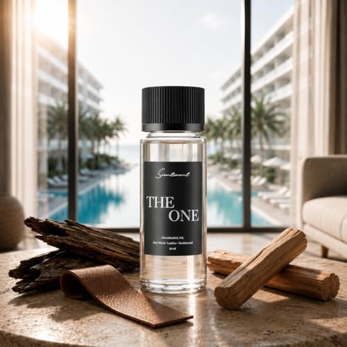 Scentiment The One Diffuser Oil - Premium Hotel Scent with Notes of Cardamom, Leather, Lemon with Cinnamon & Sandalwood Home Scent, Hotel Fragrance Oil Diffuser Refill - 1.69 fl oz (50 mL) - Image 2