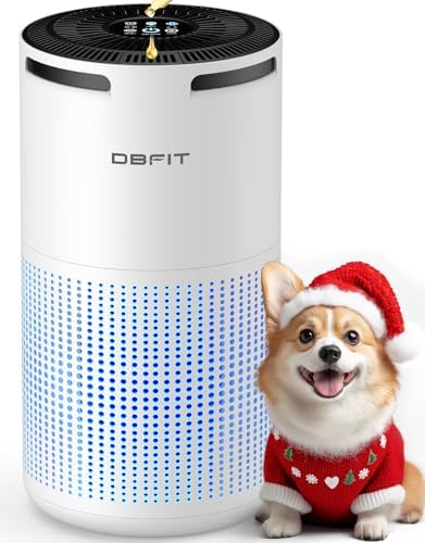 DBFIT Air Purifiers for Large Rooms, 1500ft², Timer and Aromatherapy, Quiet by DBFIT