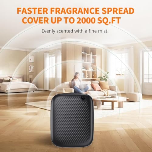 Smart Waterless Essential Oil Diffuser, 400ML Hotel Scent Diffuser with 12A1V Power Adapter for Large Room and Commercial Use, Scent Air Machine Cover Up to 2000 Sq.Ft - Image 4