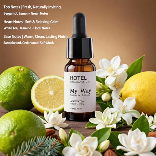 My Way Diffuser Oil Waterless Hotel Essential Oils for Diffusers for Home Inspired by The 1 Hotel Miami Scent - Premium Hotel Collection Diffuser Oil - 10 ml, 0.34 fl oz - Image 5