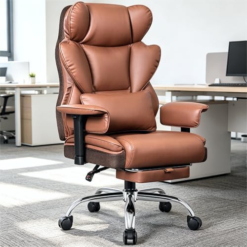 Big & Tall Office Chair 400 lbs, Gaming Chair 23.6" Wide Seat - Image 2