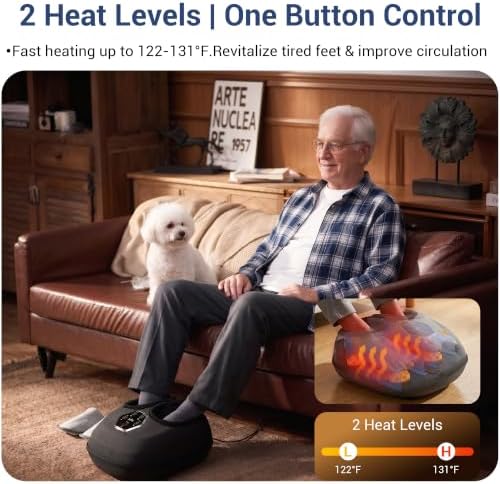 Mynt FSA Eligible Foot Massager with Heat, HSA Approved, Gifts for Mom Dad - Image 3
