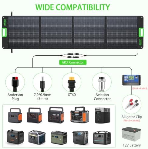 1000W Portable Solar Generator 200W Solar Panel for Hiking Exploration - Image 5