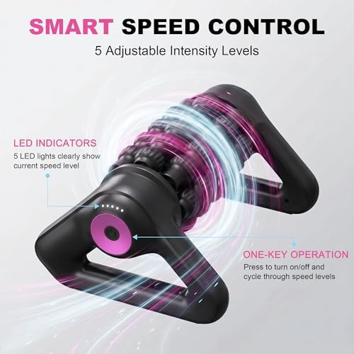 Massage Roller, Electric Muscle Roller, Traingle Design Massager - Image 3