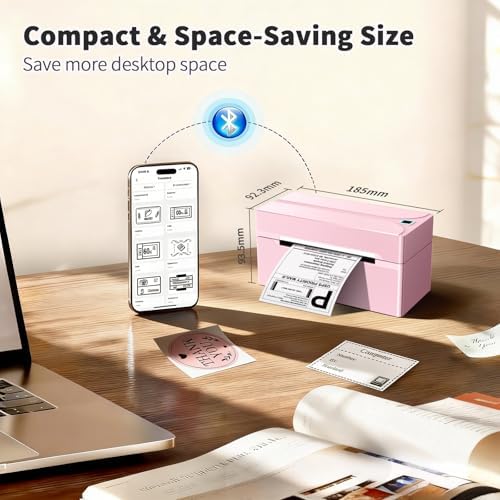 Bluetooth Thermal Label Printer,4x6 Shipping Label Printer - Image 3