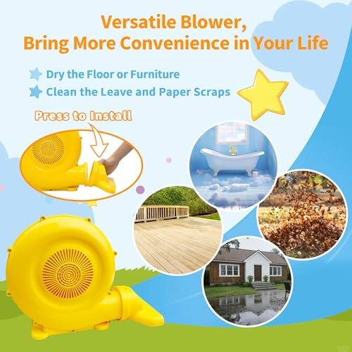 WELLFUNTIME Multi‑Purpose Portable Electric Air Blower (0.87HP 650W) - Image 3