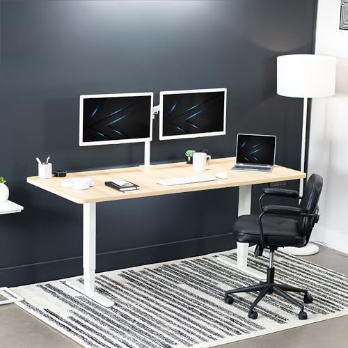 VIVO Light Wood 71 x 30 in Standing Desk, DESK-KIT-2W7C - Image 2
