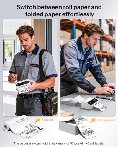 Phomemo M420 Thermal Label Printer, 4x6 Portable Shipping Label Printer - Image 6