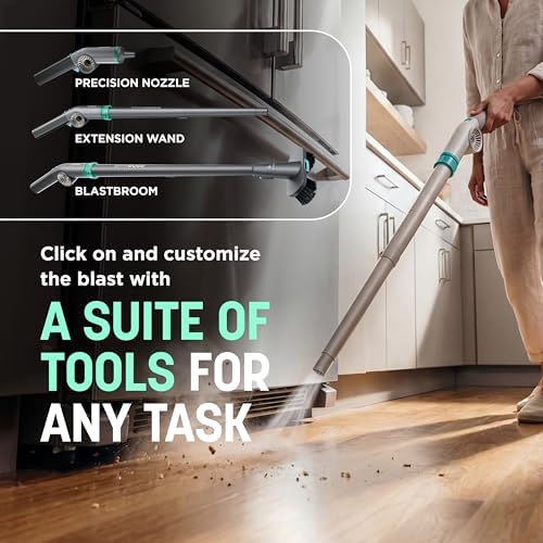 Shark BlastBoss, All-in-One Air Blasting System with BlastBroom, AB2111 - Image 4