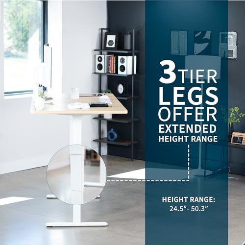 VIVO Light Wood 71 x 36 in Standing Desk, DESK-KIT-2W7C-36 - Image 5