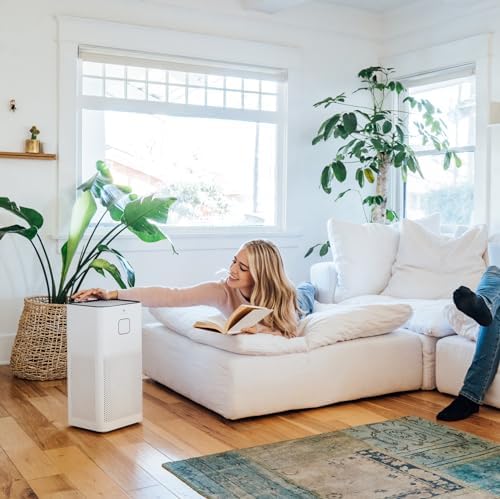 Medify MA-50 Air Purifier V3.0 with HEPA Filter | 2,640 ft² Coverage in 1hr for Smoke, Wildfires, Odors, Pollen, Pets | Quiet Removal to 0.3 Microns | White, 1-Pack - Image 6