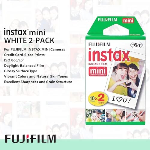 Fujifilm Instax Mini Link 3 Smartphone Printer Rose Pink + Fuji Film Value Pack (20 Sheets)+ Shutter Accessories Bundle, Incl. Protective Case, 20 Sticker Frames, USB Type C Cable - Image 2