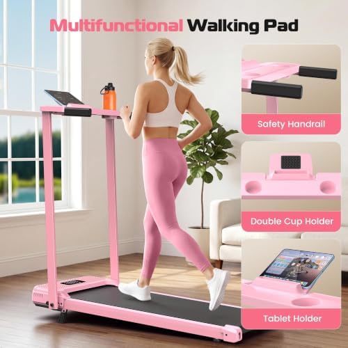 ANCHEER Walking Pad with Incline-Small Treadmill for Home - Image 4