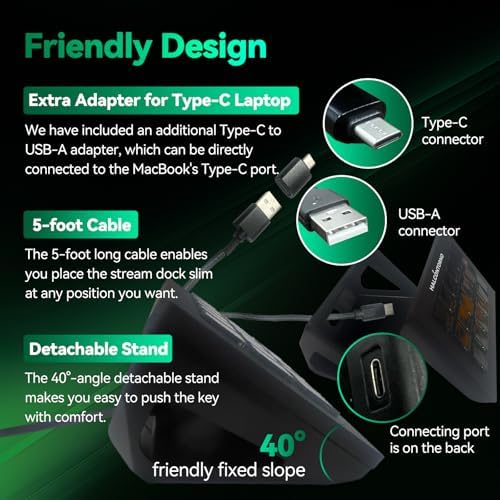 Stream Dock - Mirabox Steam Deck for PC Mac (HSV293 Slim) - Image 5