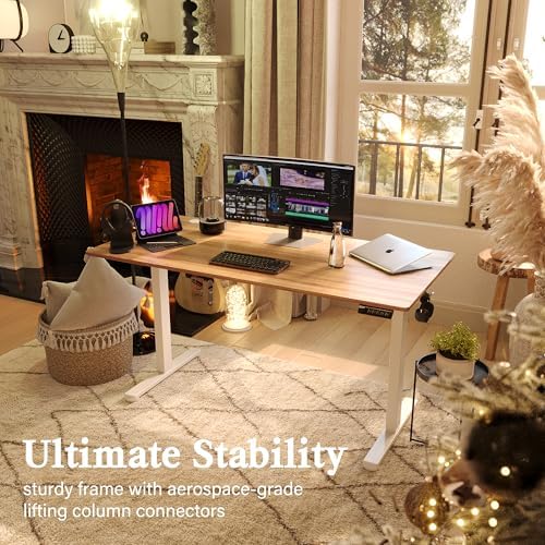 Monomi Electric Standing Desk 55"x24"Height Adjustable Sit Stand Desk - Image 4