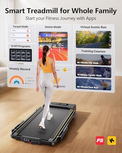Acezoe 3 in 1 Under Desk Treadmill with Incline, Walking Pad with Removable Desk Workstation, Adjustable Height for Different Need, 300lbs Capacity, Foldable Compact for Home Small Office - Image 5