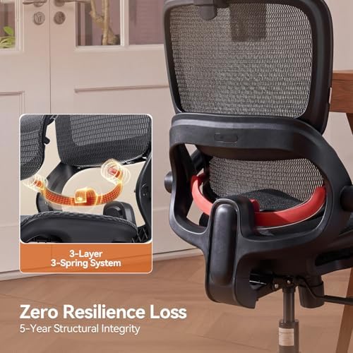 SIHOO B100 Mesh Ergonomic Office Chair with Adaptive Lumbar Support - Image 4