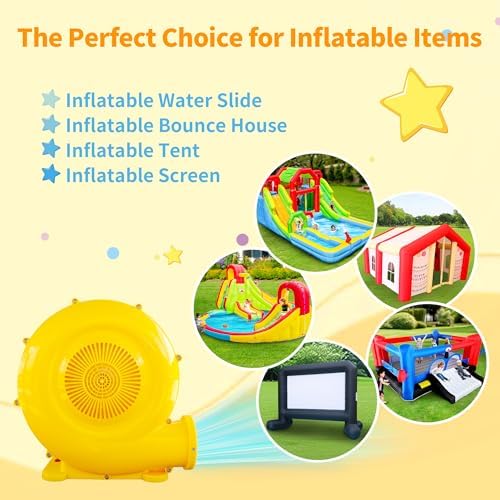 WELLFUNTIME Multi‑Purpose Portable Electric Air Blower (1.14HP 850W) - Image 2