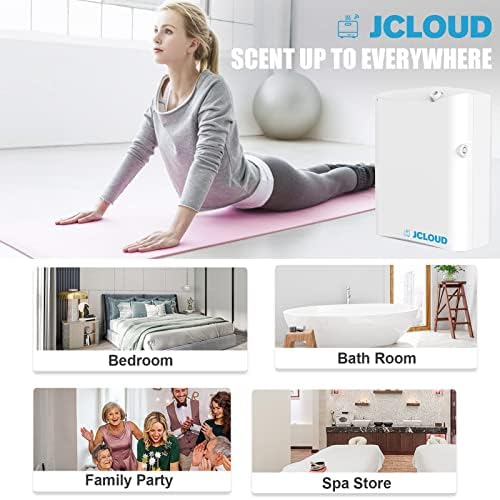 JCLOUD Smart Scent Air Machine Pro for Home, HVAC Waterless Diffuser, White - Image 6