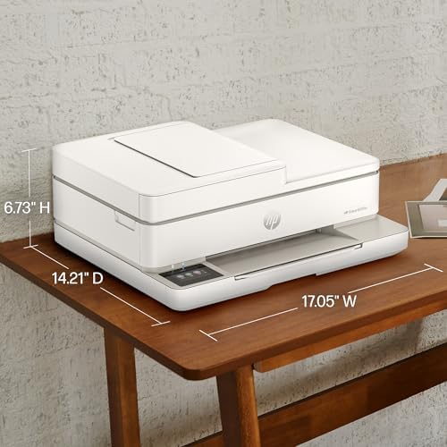 HP Envy 6555e Wireless All-in-One Color Inkjet Printer, Portobello, Print, scan, Copy, Duplex Printing Best-for-Home, 3 Month Instant Ink Trial Included, AI-Enabled (714N5A) - Image 6
