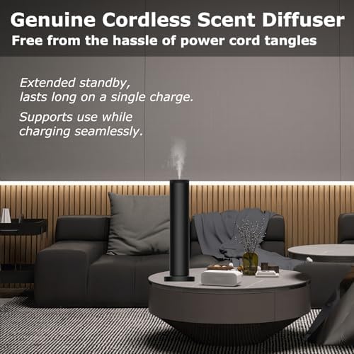 2026 Upgraded Rechargeable Diffuser - Hotel Scent Diffuser for Whole House - Image 6