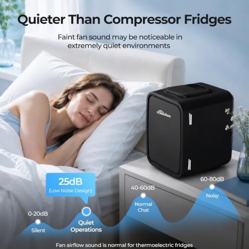 BEICHEN Mini Fridge 4 Liter Portable Compact Refrigerator - Image 6
