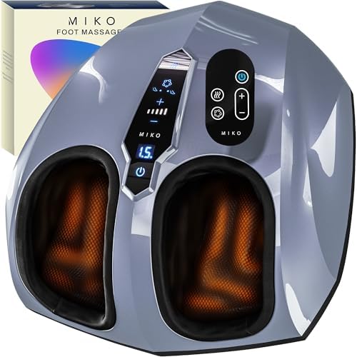 MIKO Shiatsu Foot Massager with Heat and Air Compression by Miko