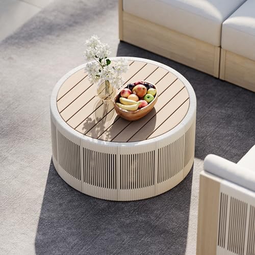 CHITA Modular Acacia Outdoor Furniture Set 6 Piece, Patio Conversation Set - Image 2