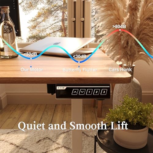 Monomi Electric Standing Desk 55"x24"Height Adjustable Sit Stand Desk - Image 3
