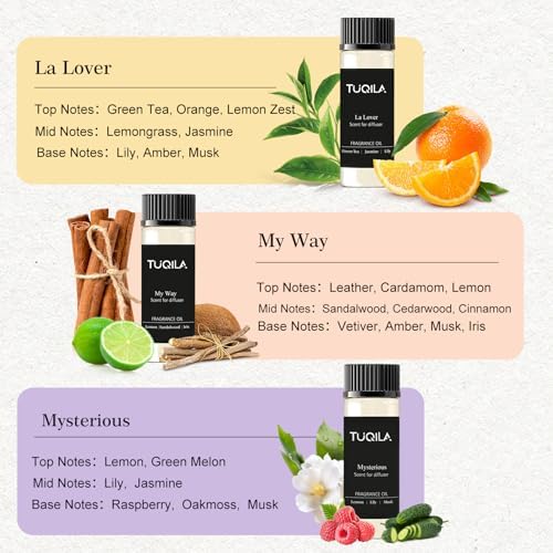 Hotel Luxury Waterless Diffuser Essential Oil Set(10x 20mL) - Image 3
